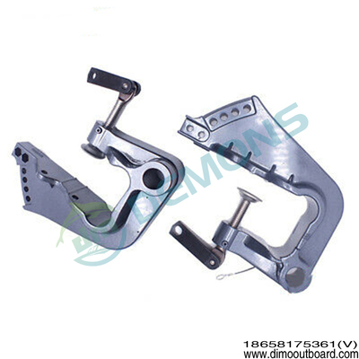 1)2冲15匹左右支架翟墨雅马哈舷外船外挂桨机63V-43111-06-4D