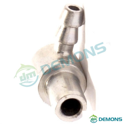 4)翟墨雅马哈舷外机船外橡皮艇冲锋舟气缸体弯管接头6E5-13552-01