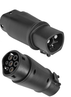 充电桩转接头特转欧P-YPE2电动汽车适配器热卖定制慢充插头