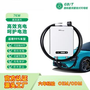 直流充电桩家用新能源汽车9孔7KW20KW3040KW壁挂式国能充电