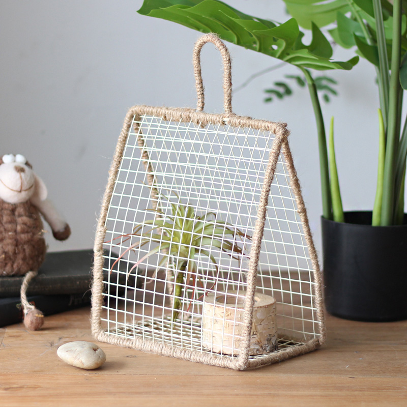 晚萤铁线手工编织装饰小摆件杂货