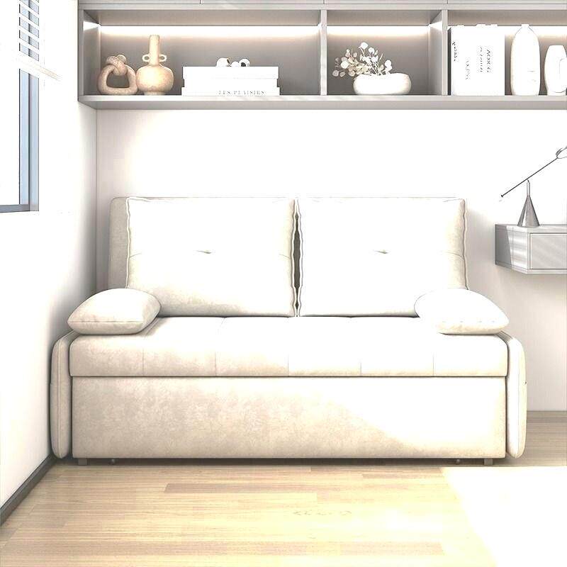 现代客厅多功能沙发床小户型无扶手实用沙发可折叠储物两用双人床