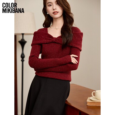 【呼呼严选专享】MIKIBANA针织衫J44TP3588