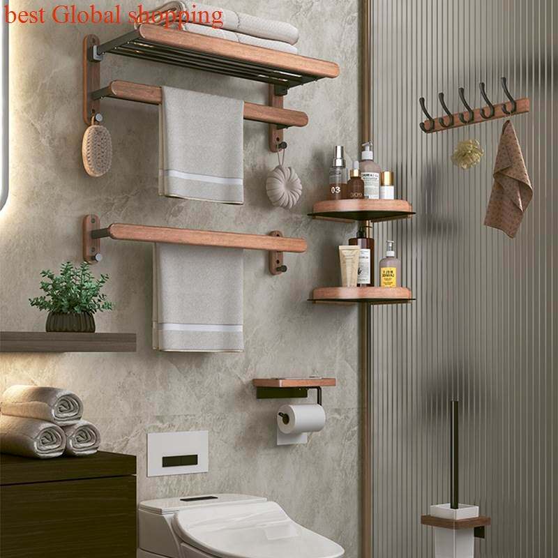 Bathroom shelf No punching toilet shower room storage rack
