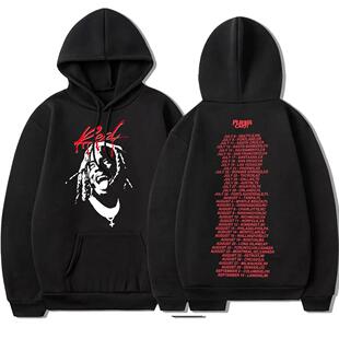 Playboi Carti Hoodie Whole Lotta Red Graphic Hooded Sweatshi