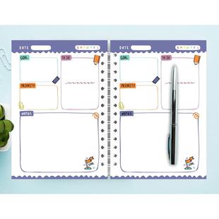 Simplified planner study plan book time management Students