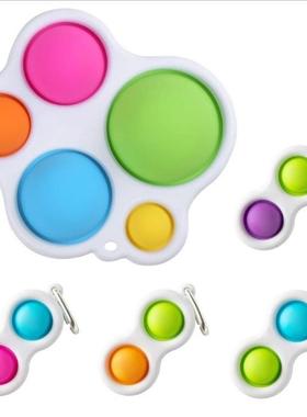 fidget toys pop it simpel dimpel pop it push bubble pop it