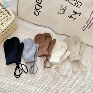 New Warm Baby Gloves Winter Mittens Children Full Finger Glo