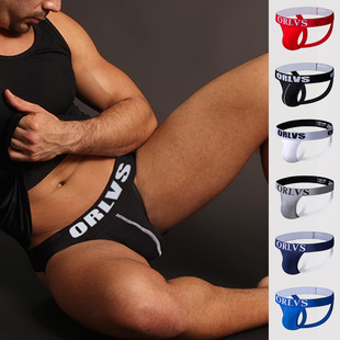 Sexy Men Underwear Men Brief Mesh Underpants Jockstrap内裤男