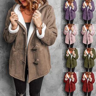 Warm winter hoodie coat S-5XL women casual jacket 女卫衣外套