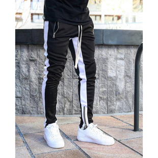 Men Jogger Pants Fitness Bodybuilding Gym Long Pants Casual