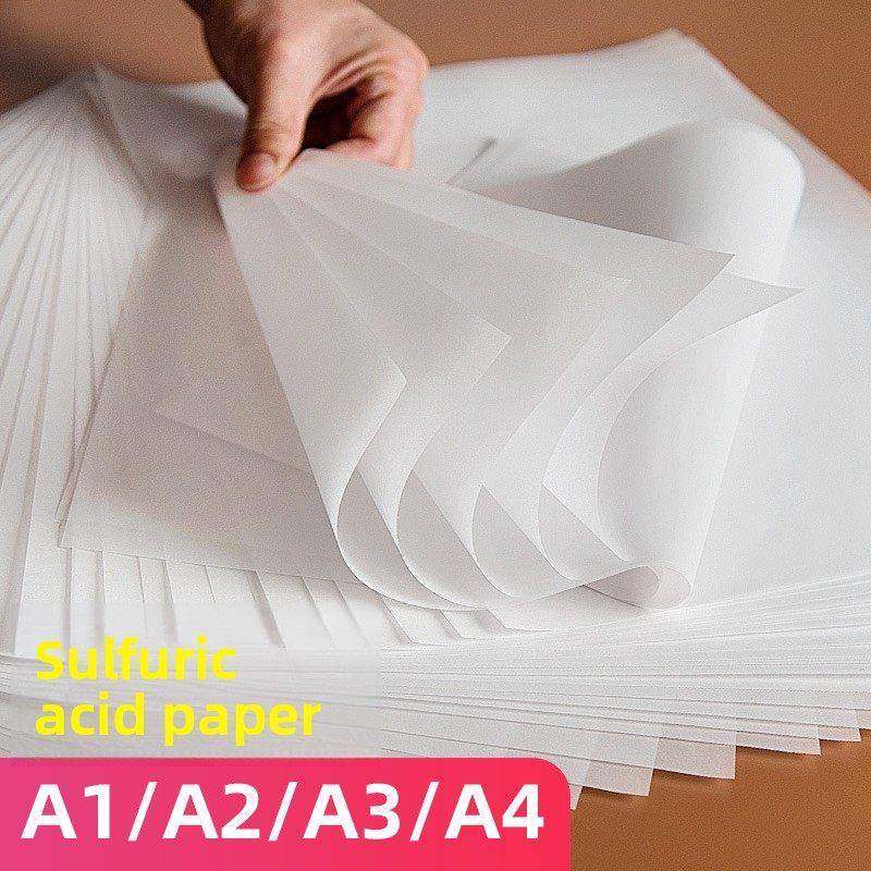 硫酸纸 tracing paper a1 a2 a3 a4 a5 plate drawing 绘画临摹纸