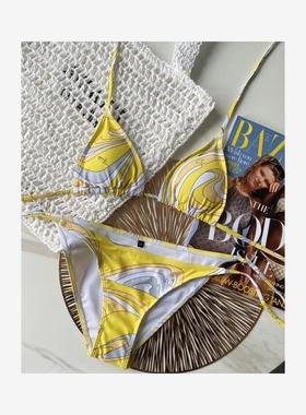 kendall jenner swimwear bikini set thong brazilian beachwear