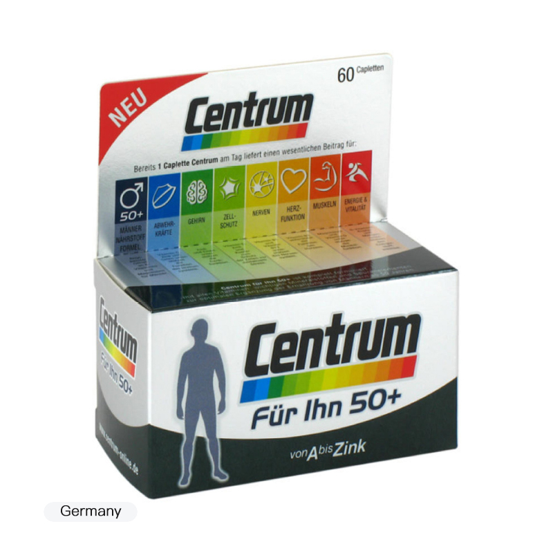 centrum 善存银片男士复合维生素片 50  60粒