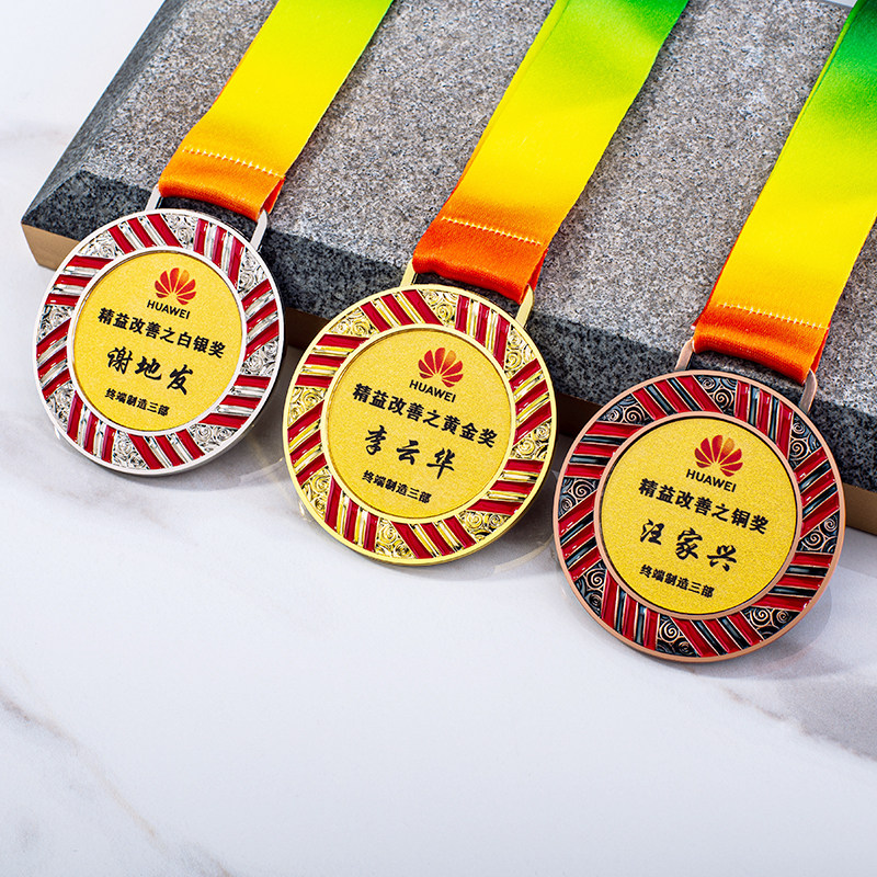 奖牌定制幼儿金牌挂牌奖品公司