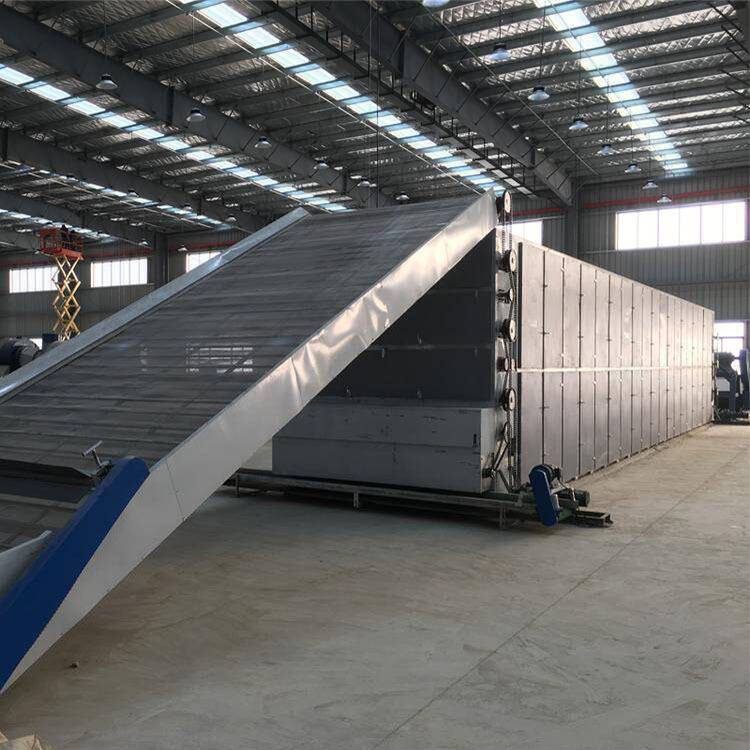 多层网带式山楂片风干设备 食品烘干机 热风循环真空带式干燥机