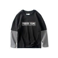 Черный контрастный рукав [2908 модели]