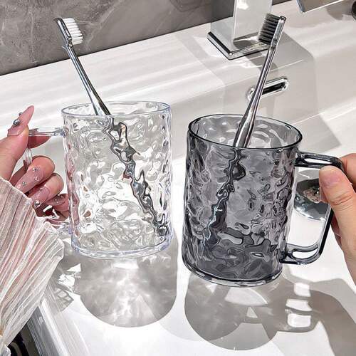 【2个装】冰川纹漱口家用洗漱杯