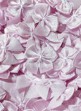 30个价宽2.3厘米紫色小蝴蝶结配件可爱手工diy装饰材高颜值辅料