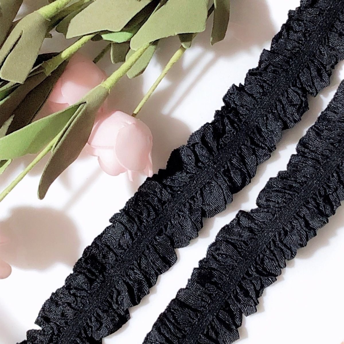 弹力黑色双边木耳花边优质手工diy装饰材料宠物bjd娃衣服装辅料,居家布艺,花边,淘宝优惠券,粉丝福利购,淘宝优惠卷