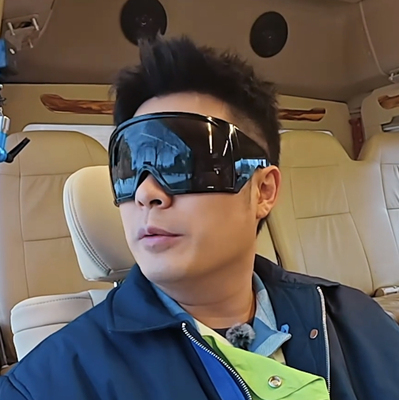 五哈陈赫同款太阳镜连体未来科技