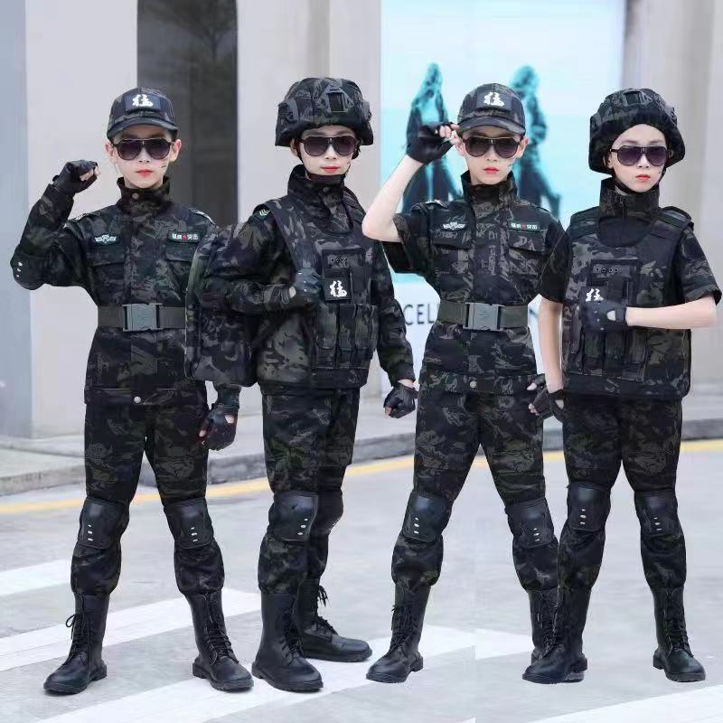 儿童特种兵作战服新款迷彩训练服