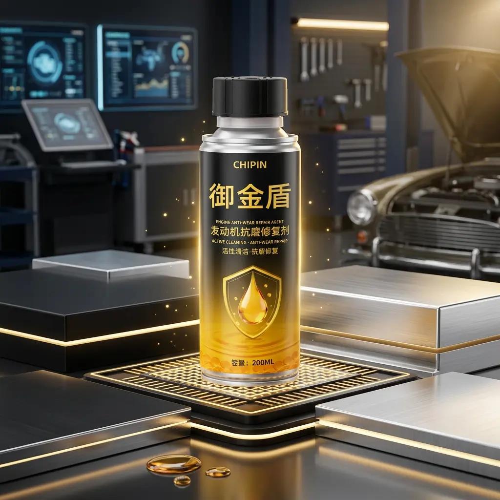 CHIPIN驰聘御金盾发动机抗磨修复剂降噪音防抖动治理烧机油修复剂