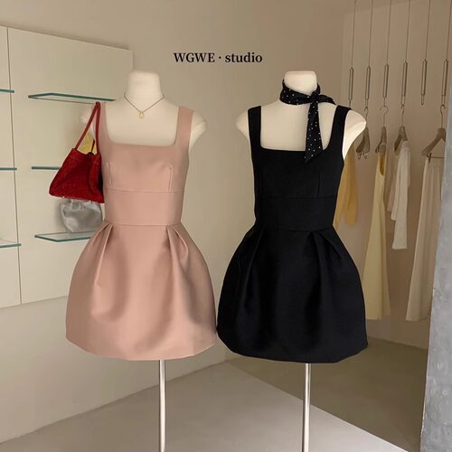 【京都贵女】高级仿丝礼服连衣裙