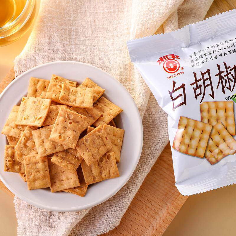 正宗白胡椒饼干青豆豌豆冬笋山葵芥末饼小包装锅巴办公室休闲