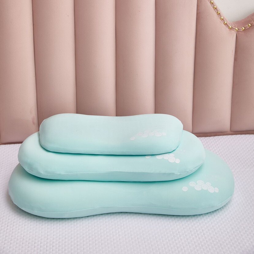豆芙枕专用枕套单独枕套不含枕芯猫肚枕套枕皮弹性尼龙氨纶凉感套