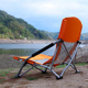 折叠躺椅户外露营便携超轻透气钓鱼椅海边沙滩休闲折叠椅靠背椅子