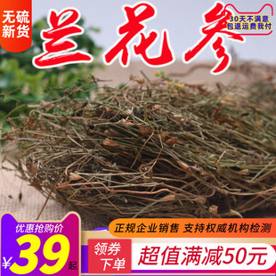 中药材兰花参新货 中药材兰花参 蓝花参 兰花参 寒草250克包邮