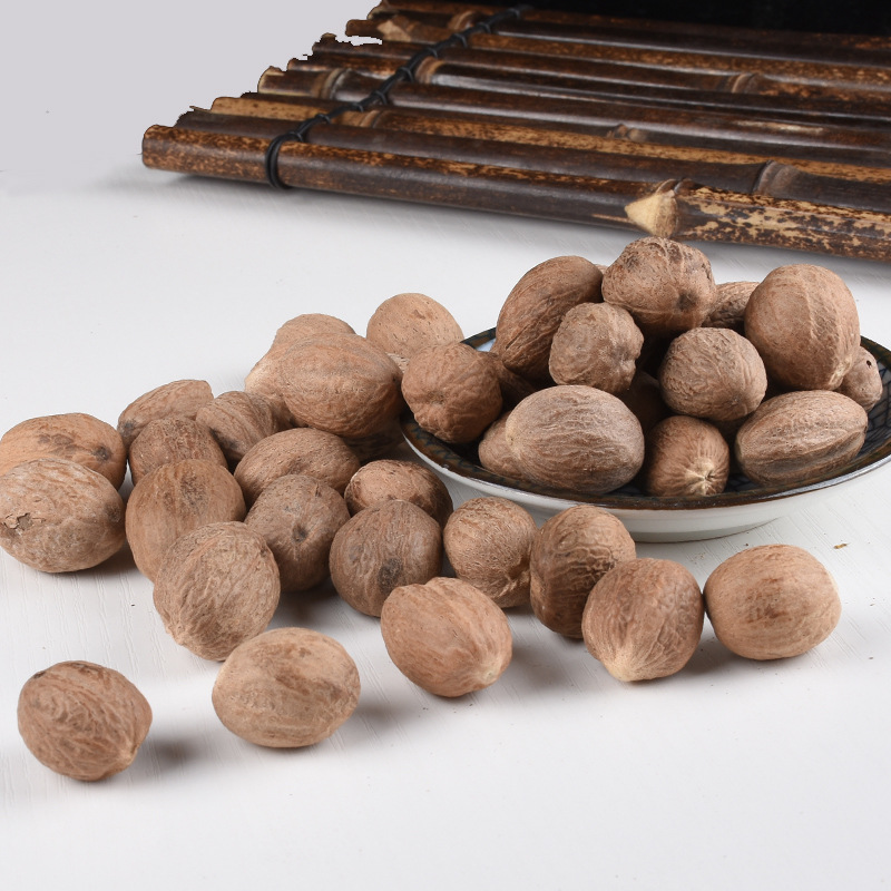 肉蔻 肉豆蔻食用香料中药材500g包邮玉果肉扣粉 香果仁散装卤调料