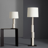 Serac落地灯高端订制设计师云石客厅沙发边落地灯轻奢皮革台灯