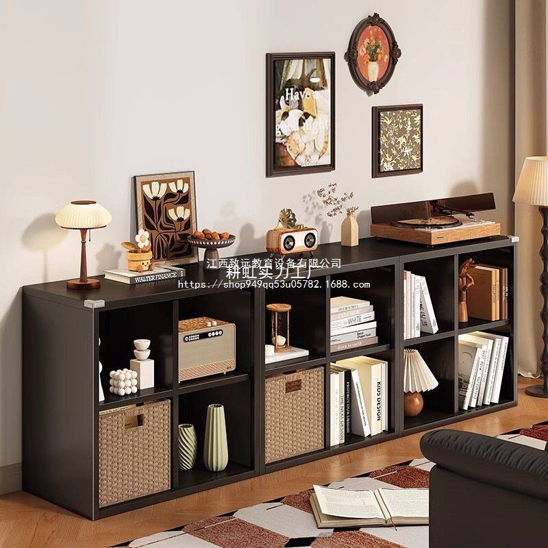 卡莱克格子柜钢制幼儿园自由组合书柜铁艺儿童书架家用客厅储物柜