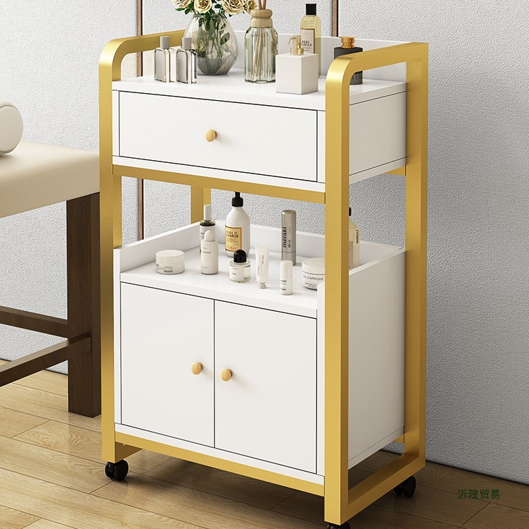 美容小推车美容院置物架多层收纳仪器架子理发店工具柜放置架