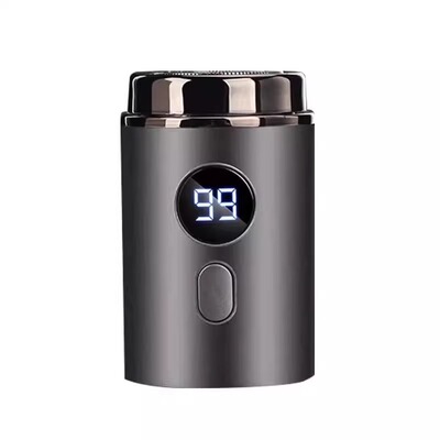 电动剃须刀2025新款迷你旅行便携式防水干湿两用手动须刨刮胡刀男