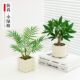 仿真花小摆件盆栽桌面发财树仿真绿植办公室假花装 饰客厅仿生植物
