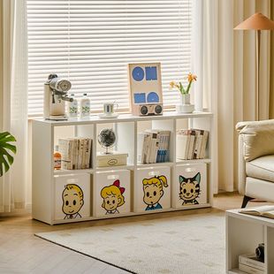 家用格子柜自由组合钢制卡莱克幼儿园格子柜靠墙落地书柜收纳