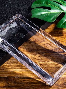 十字绣压布砖水晶砖透明5斤重尺寸20cmx10cm绢花通用白色套件