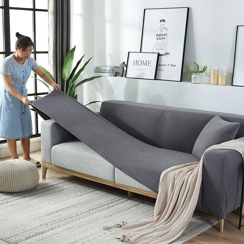 全包沙发套套懒人全盖沙发罩四季通用沙发垫弹力罩布布艺一体