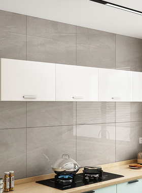 厨房吊柜挂墙式阳台储物柜卫生间收纳壁橱顶柜置物柜子定 制墙壁