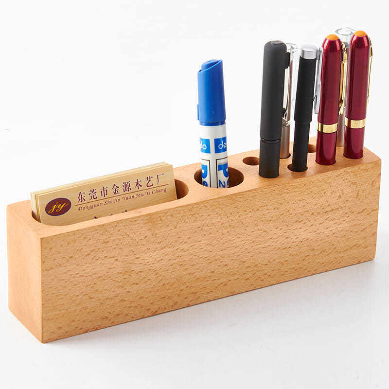 创意多功能笔筒时尚小清新笔桶木质办公桌面摆件放笔的笔插名片盒,收纳整理,笔筒,淘宝优惠券,粉丝福利购,淘宝优惠卷