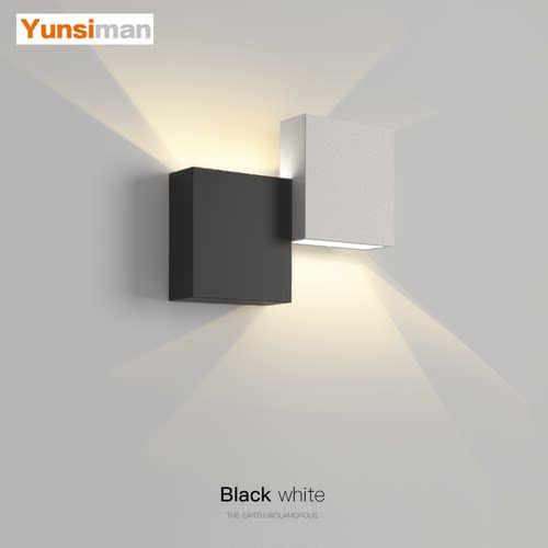 韵丝蔓现代简约创意led壁灯