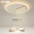 创意led吸顶灯主卧灯简约现代客厅餐厅书房房间超薄2025新款 灯具