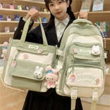 Ранец, свежая сумка через плечо, высококачественный милый вместительный и большой рюкзак, для средней школы