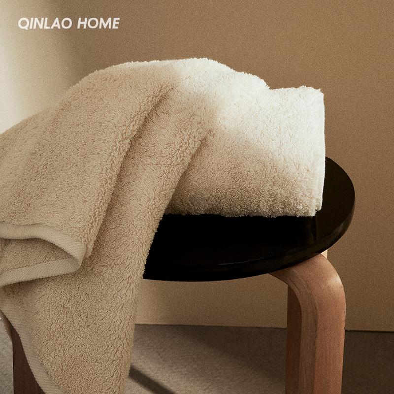 2条装纯棉毛巾洗脸家用柔软埃及