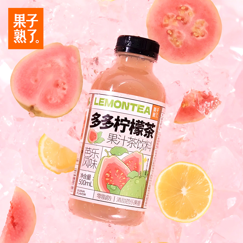 果子熟了多多柠檬茶饮品500ml