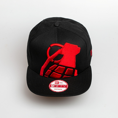 纯棉可调节平檐棒球帽