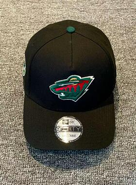 New Era 明尼苏达狂野 Minnesota Wild 侧标 9FORTY 弯檐 棒球帽